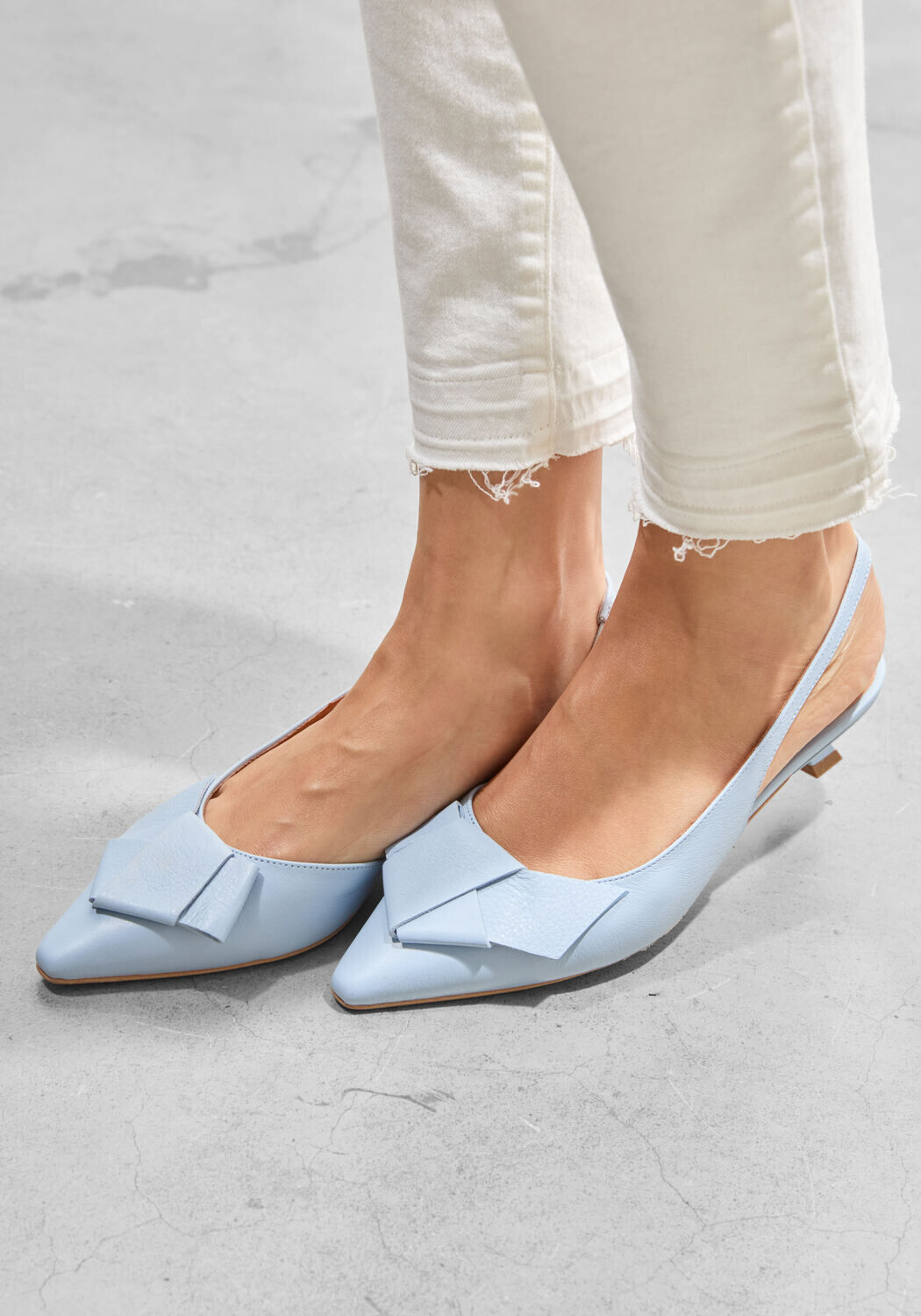 Blauwe &Aacute;NGEL ALARC&Oacute;N Slingbacks 25055 - large