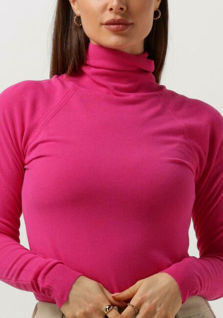 Roze SUMMUM Coltrui TURTLE NECK SWEATER BASIC KNIT - large