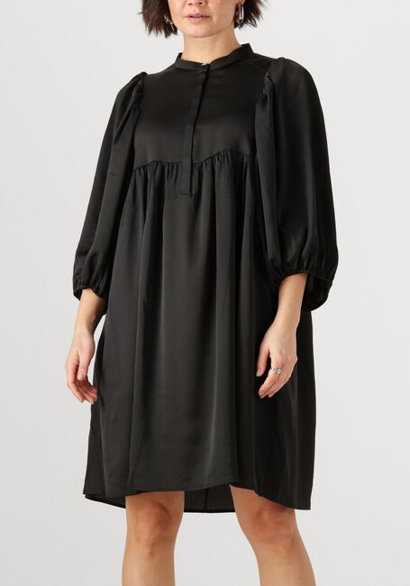 Zwarte BRUUNS BAZAAR Midi jurk SARINA DRESS - large