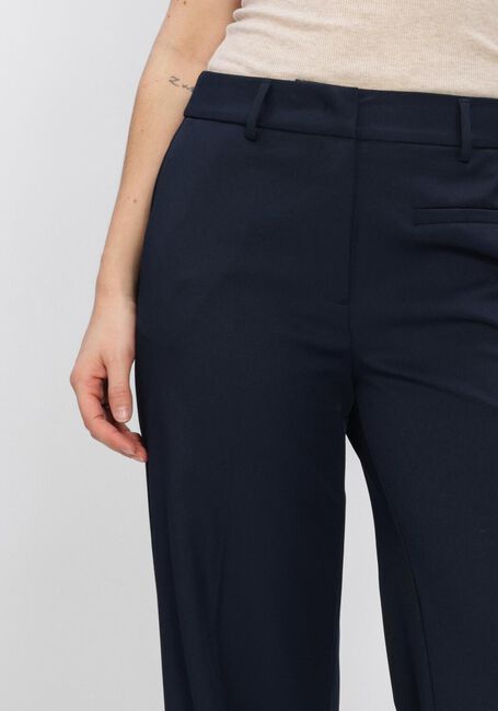 Donkerblauwe HAUTE L'AMITI&Eacute; Pantalon PREMIERE PLAIN TALL PANT - large