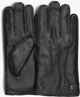 Zwarte GIANNI CHIARINI Handschoenen NAPPA LEATHER GLOVES - medium