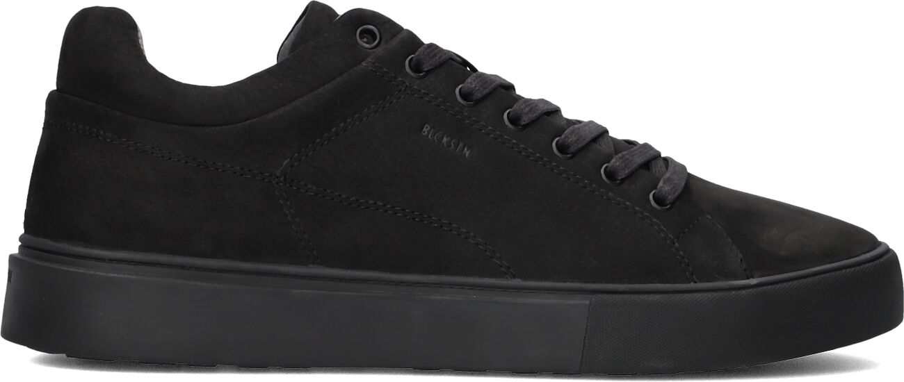 Blackstone Lage Sneakers Heren Crag Colton, Maat: 40, Materiaal: Nubuck, Kleur: Zwart