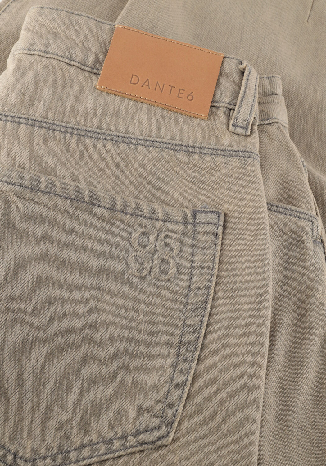 Bruine DANTE6 Barrel jeans BRAVE BARREL LEG JEANS - large