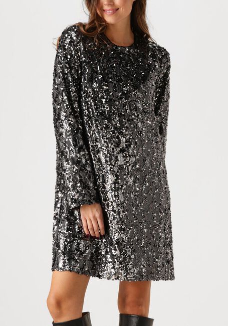 Grijze GESTUZ Mini jurk SALINAGZ DRESS - large