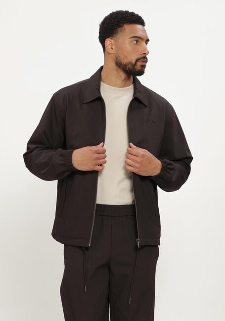 Bruine OLAF HUSSEIN Jack COACH JACKET - large