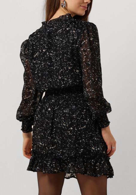 Zwarte CO'COUTURE Mini jurk SNOWDRIFTCC SMOCK CROP DRESS - large