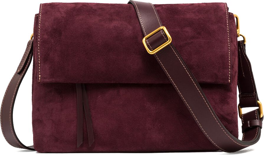 Gianni Chiarini Gianni Chiarini Schoudertas Dames Three Bs 12295, Materiaal: Suède, Kleur: Bordeaux