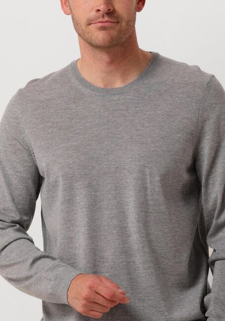 Grijze BOSS BLACK Trui LENO - large