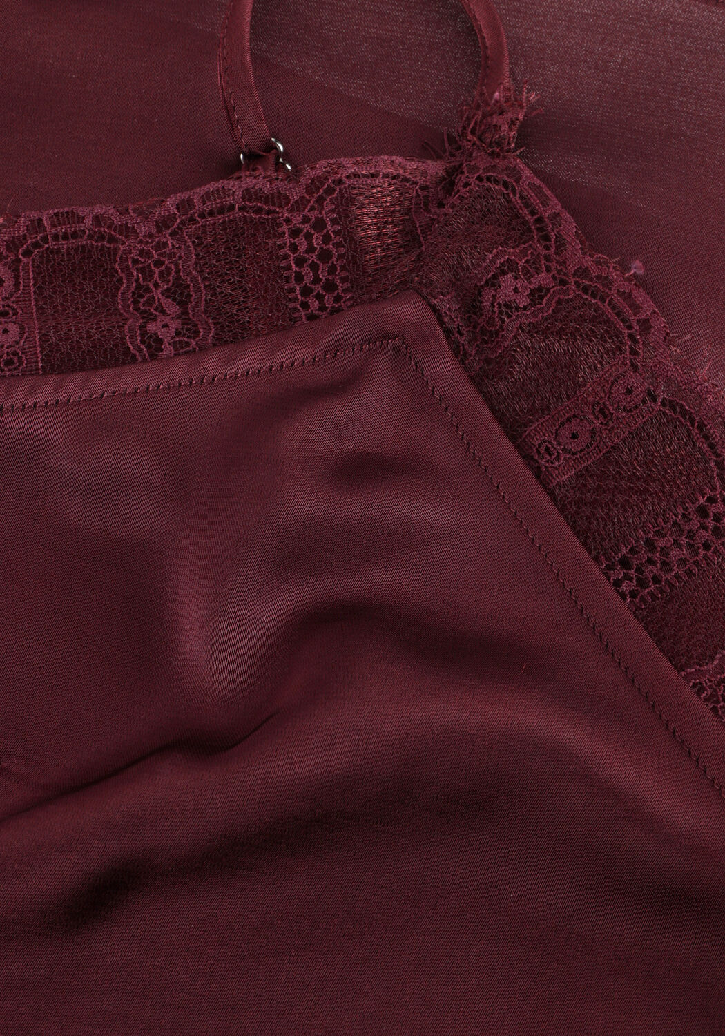 Bordeaux DANTE6 Top PLAIN LACE CAMISOLE - large