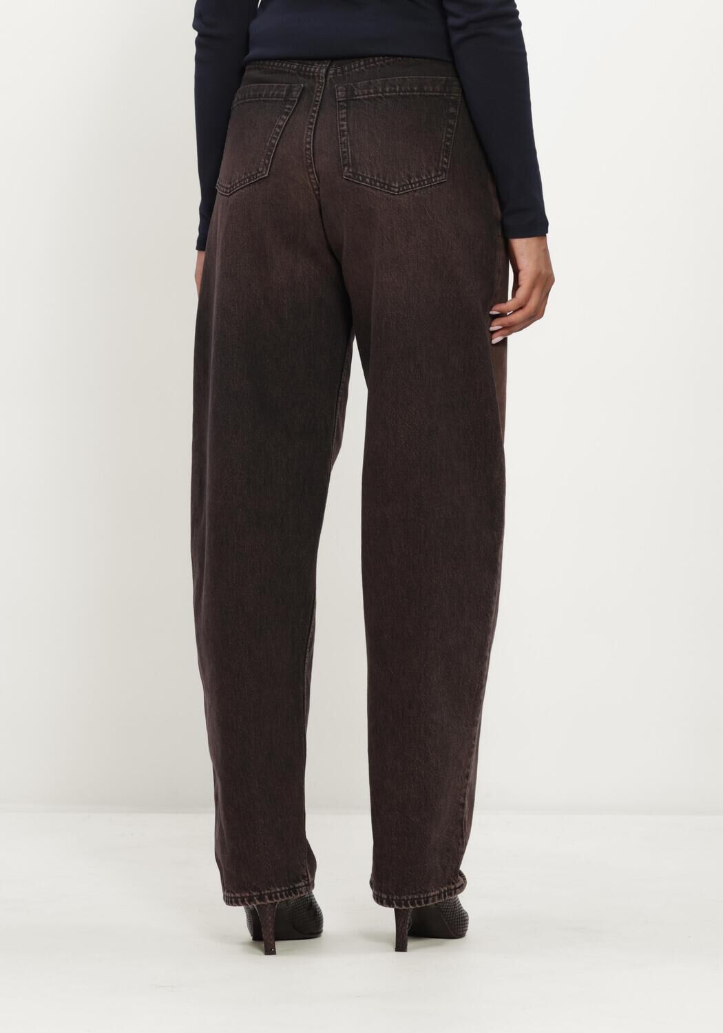 Bruine DOROTHEE SCHUMACHER Wide jeans DEEP LOVE PANTS - large