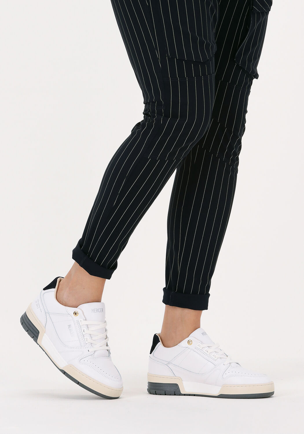 Witte MERCER AMSTERDAM Lage sneakers THE 90 - large