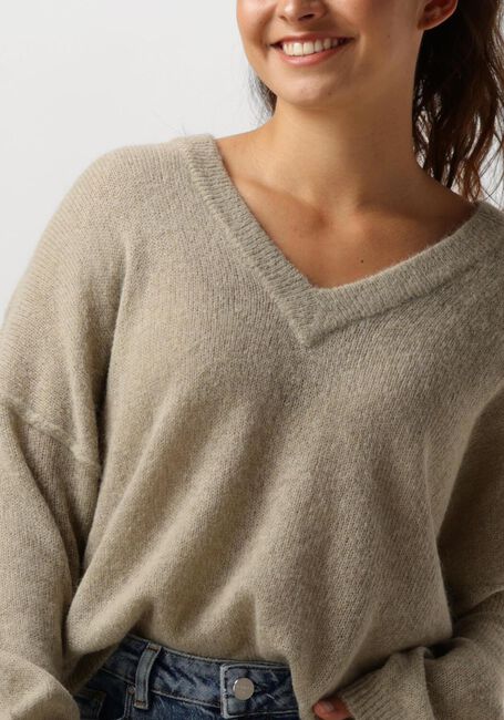 Groene DANTE6 Trui ULAN V-NECK SWEATER - large