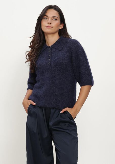 Donkerblauwe LINA LOCCHI Trui LL-BENITA - large