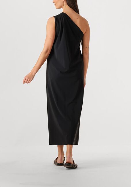 Zwarte PENN & INK Midi jurk DRESS ONE SHOULDER - large