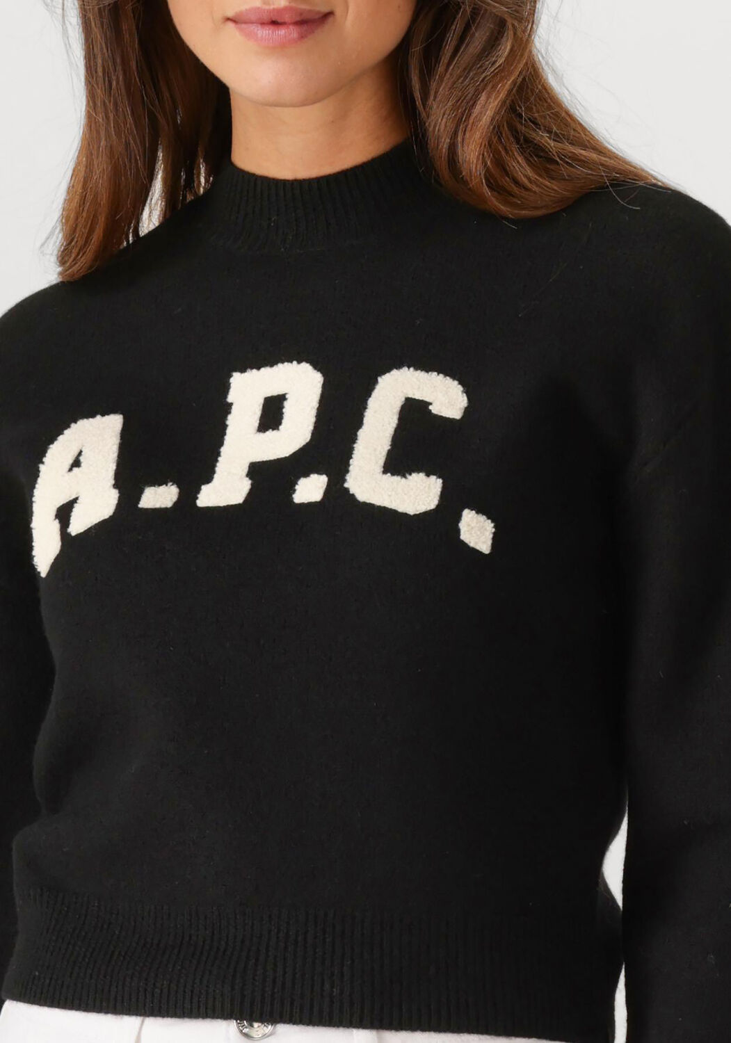 Zwarte APC Trui PULL JADA - large