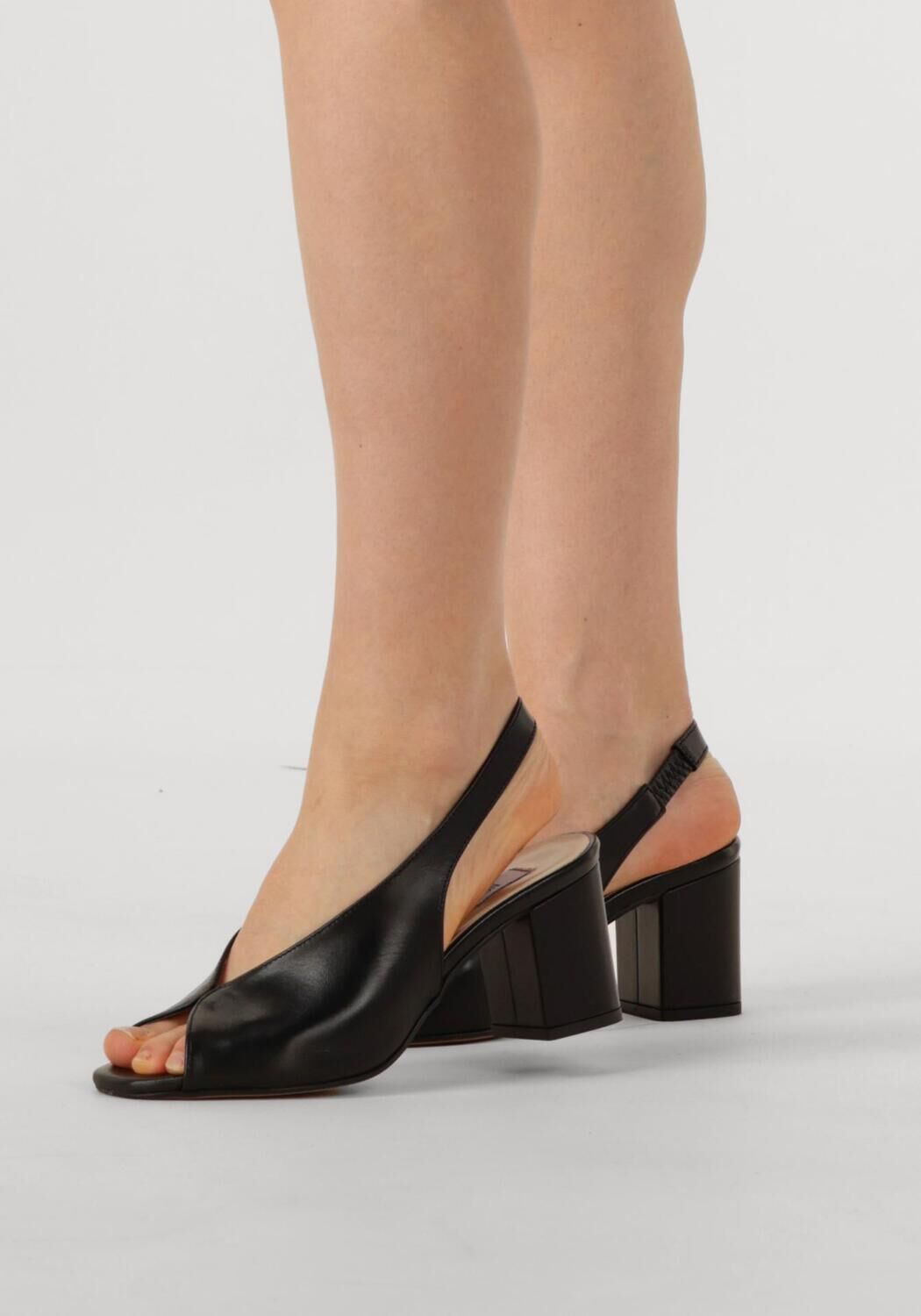 Zwarte NOTRE-V Slingbacks 16068 - large