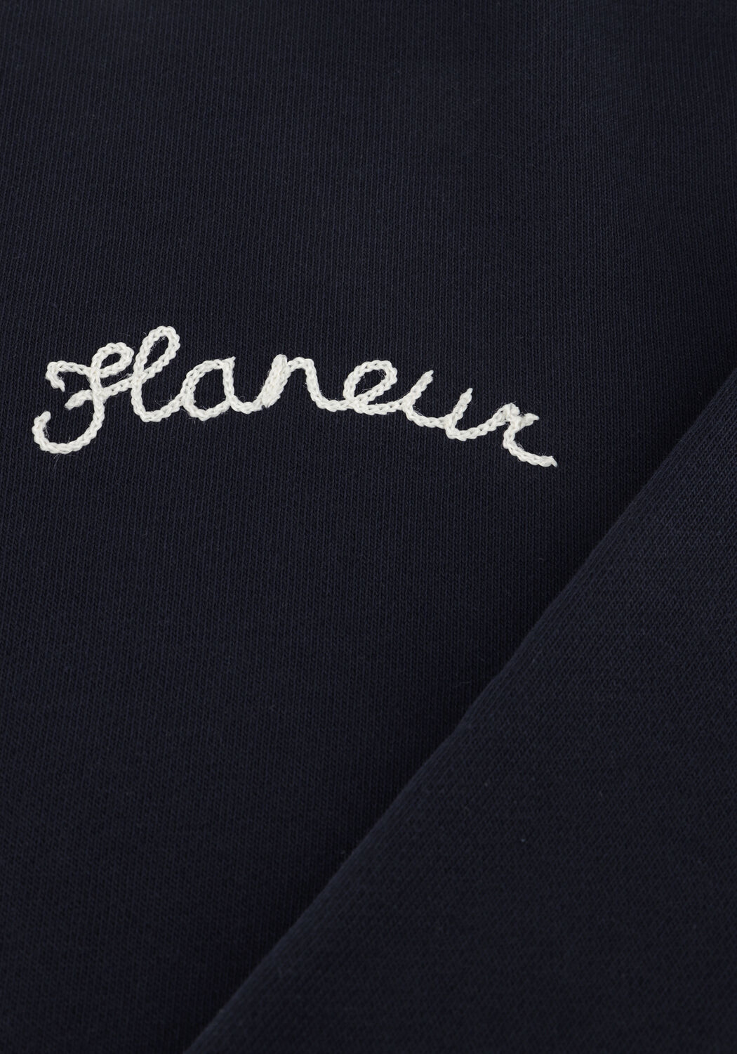 Donkerblauwe FLANEUR Sweater SIGNATURE SWEATER - large