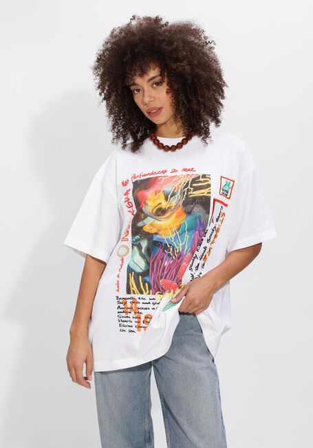 Witte STIEGLITZ Tops & T-shirts ERIKA OVERSIZED T SHIRT - large