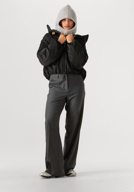 Donkergrijze CAMBIO Wijde broek AMELIE - large