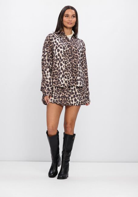 Multi ALIX THE LABEL Blouses LADIES WOVEN ANIMAL BLOUSE - large