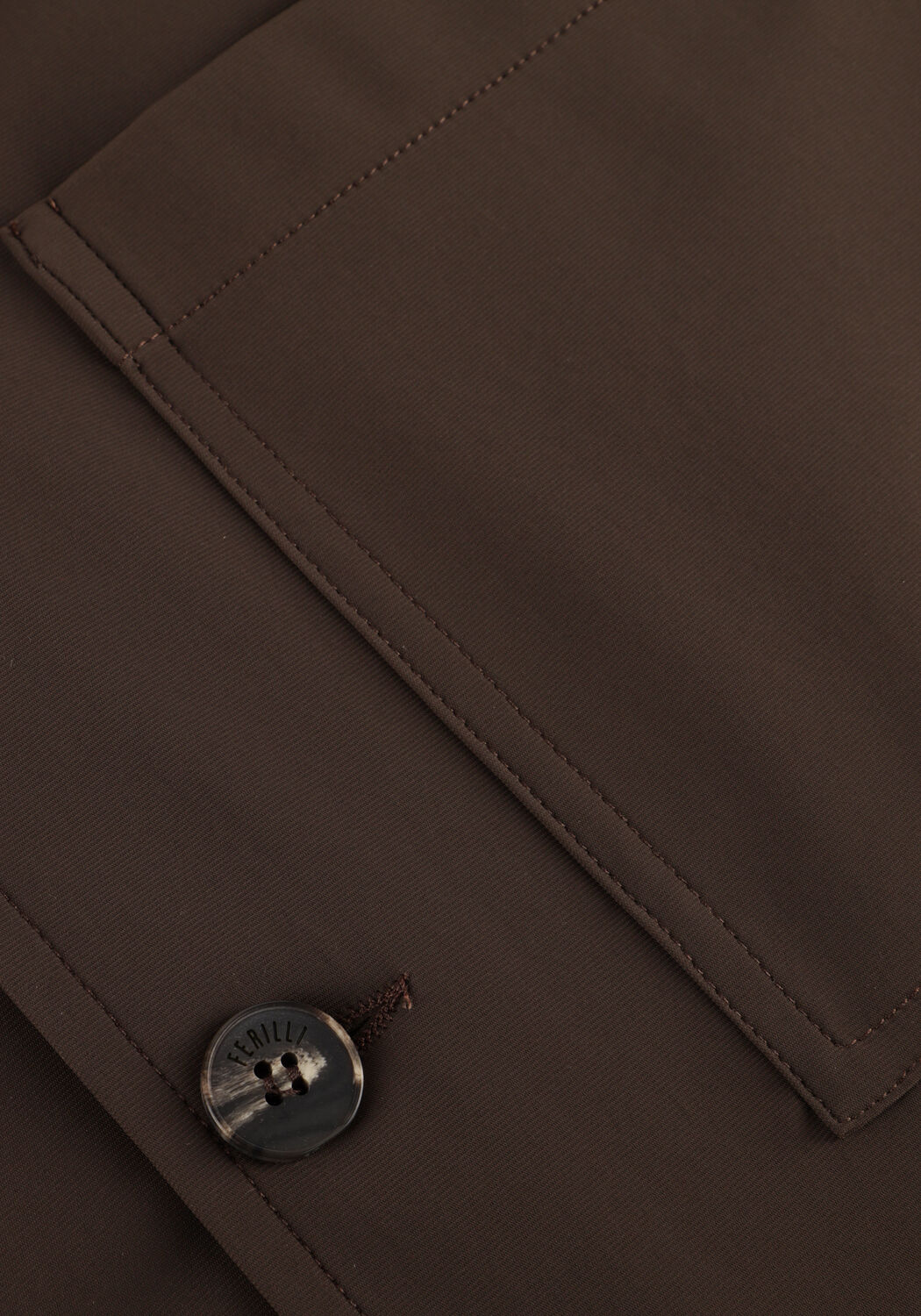 Bruine FERILLI Overshirt WORKER JACKET - large