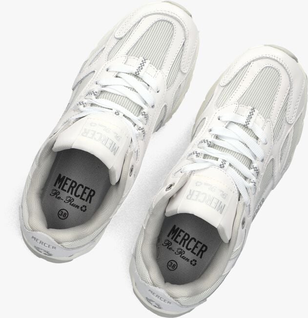 Witte MERCER AMSTERDAM Lage sneakers MET COMBI SNEAKER Witte MERCER AMSTERDAM Lage sneakers MET COMBI SNEAKER - large