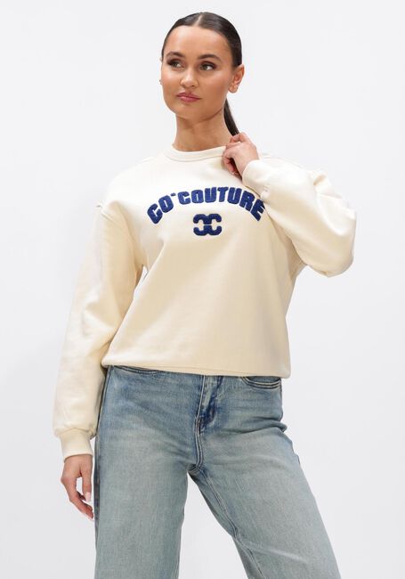 Ecru CO'COUTURE Truien/vesten ZOE CO'COUTURE SWEAT - large