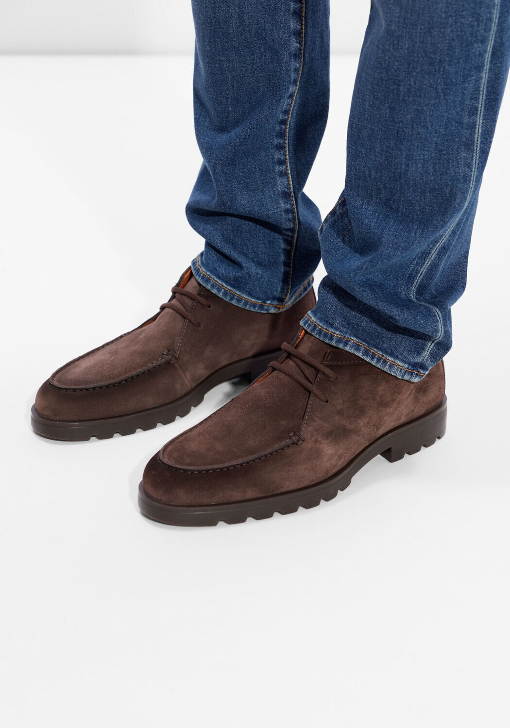 Bruine SANTONI Veterschoenen 18609 - large