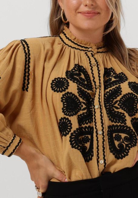 Camel ANTIK BATIK Blouses ROBBY BLOUSE - large