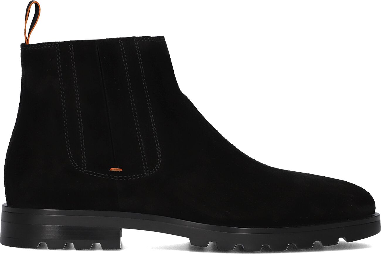 Santoni Boots
Heren Sue Cheslea Gz, Maat: 45, Materiaal: Suède, Kleur: Zwart