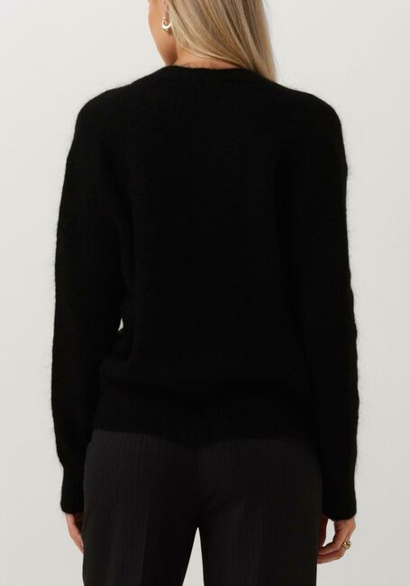 Zwarte SECOND FEMALE Vest BROOKLYN KNIT CARDIGAN - large