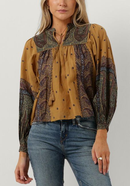 Camel ANTIK BATIK Blouses HIDA BLOUSE - large