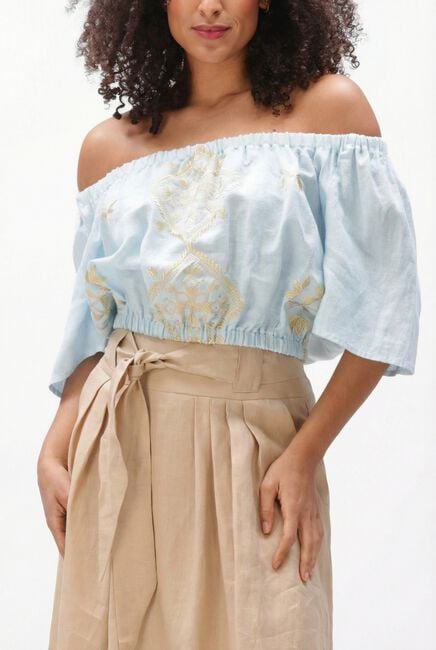 Blauwe GREEK ARCHAIC KORI Tops & T-shirts S26K-2144037 - large