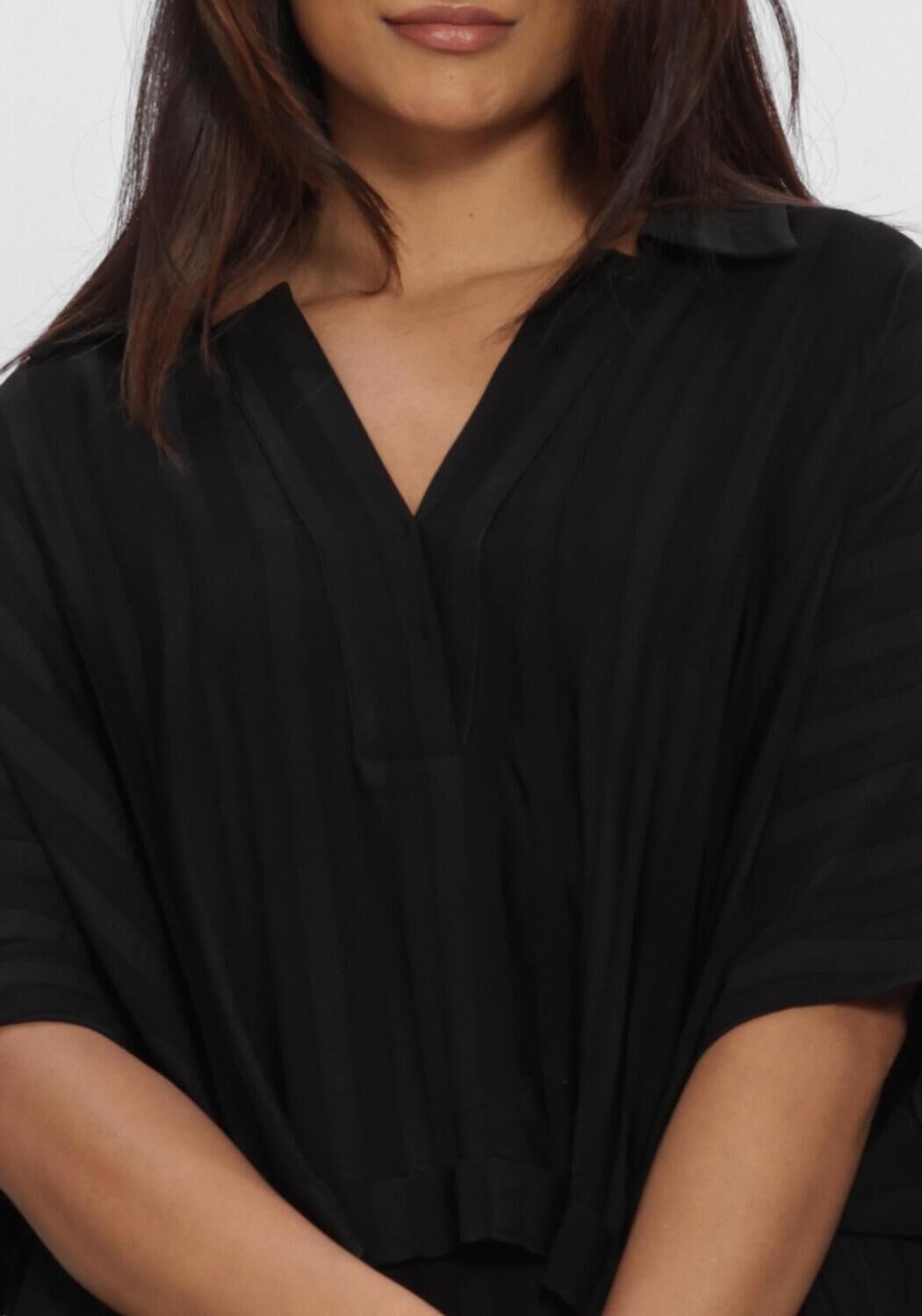 Zwarte MARGAUX LONNBERG Blouses VALLY TOP - large