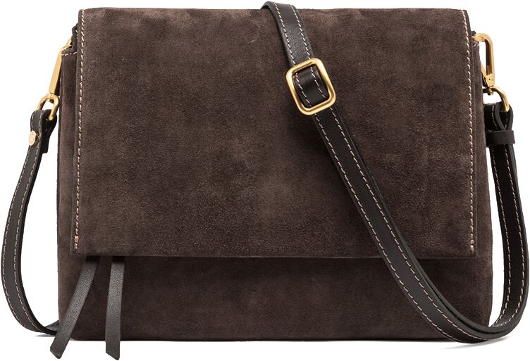 Gianni Chiarini Gianni Chiarini Schoudertas Dames Three Bs 12294, Materiaal: Suède, Kleur: Taupe