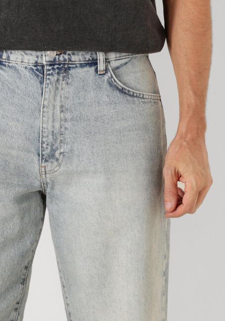 Lichtblauwe WOODBIRD Straight leg jeans WBLEROY DAWN JEANS - large