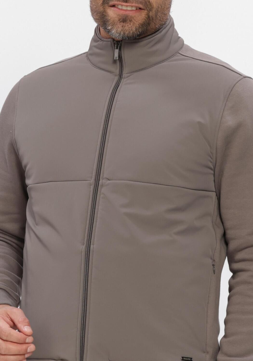 Bruine GENTILUOMO Jack JACKET MATERIAL MIX - large