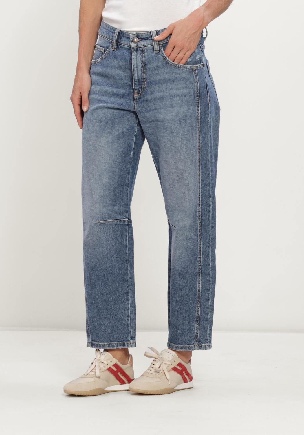 Blauwe CAMBIO Baggy jeans ELIA - large