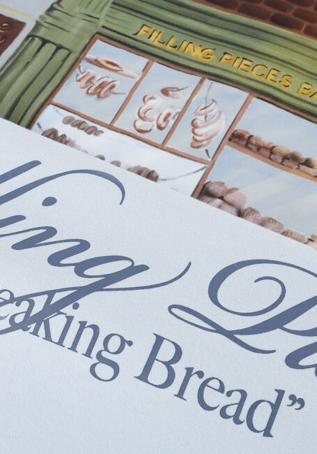 Lichtblauwe FILLING PIECES T-shirt T-SHIRT BAKERY - large