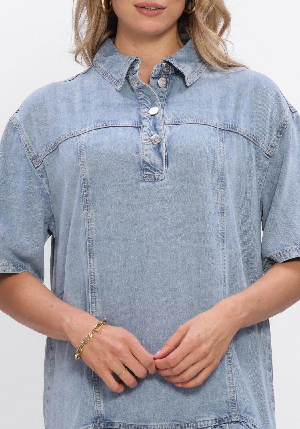 Blauwe GESTUZ Mini jurk GZSEA DRESS - large