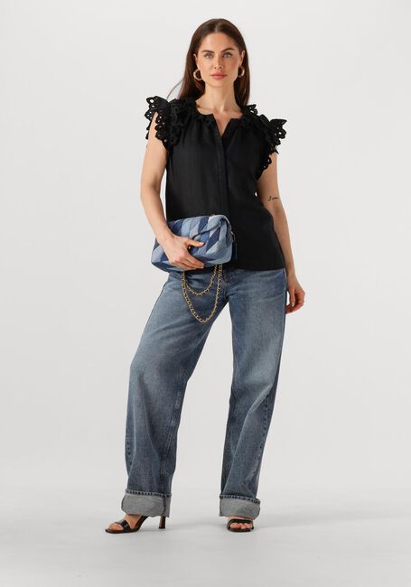 Zwarte COPENHAGEN MUSE Blouses NATULI SHIRT - large