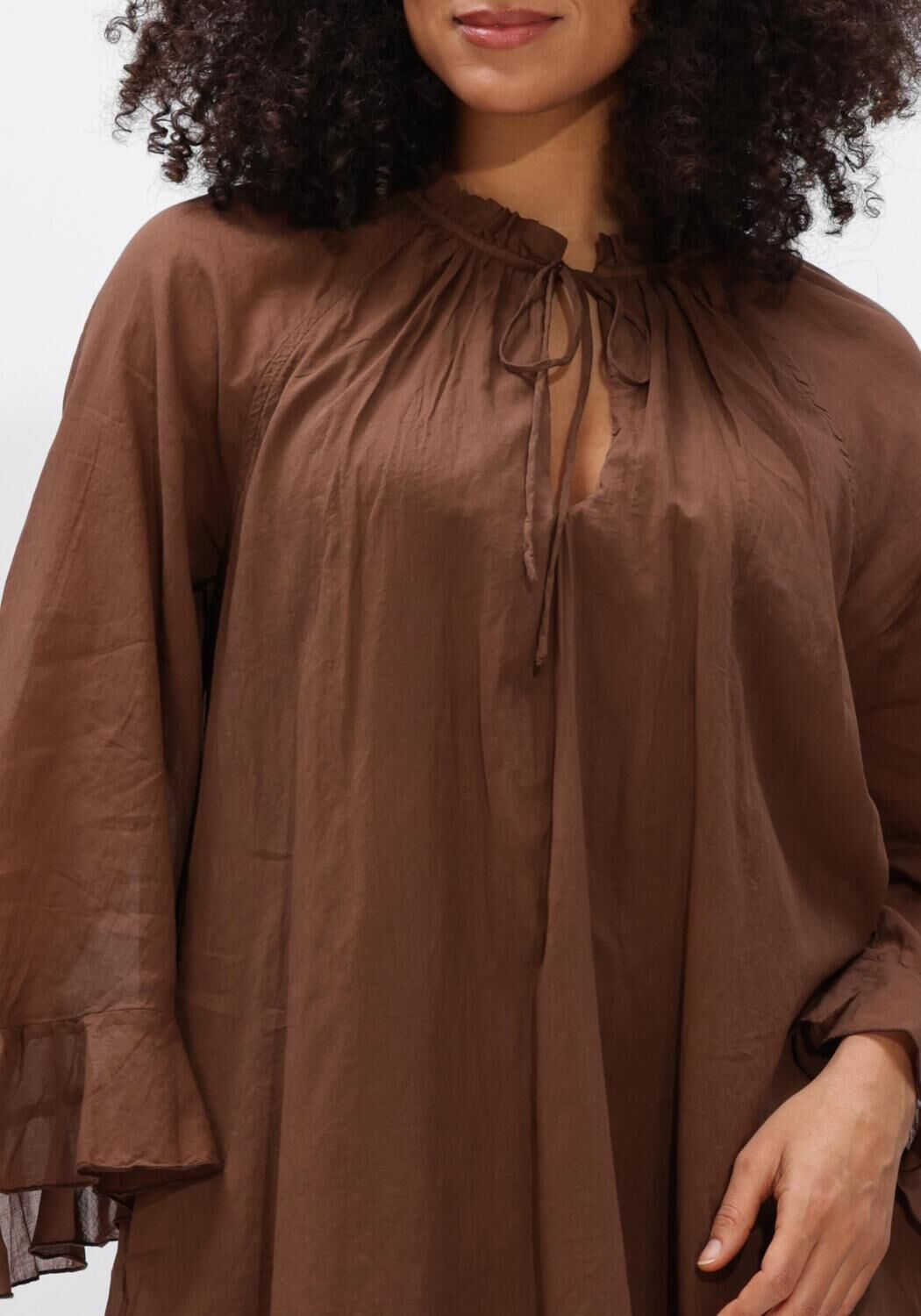 Bruine DEVOTION Mini jurk NIVEA - large