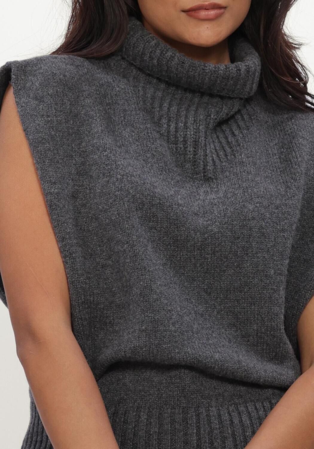 Donkergrijze RHUNE Spencer ARD&Egrave;NE KNIT - large