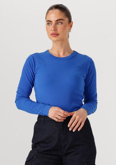 Blauwe PENN & INK Tops & T-shirts LONGSLEEVE W25F1745 - large