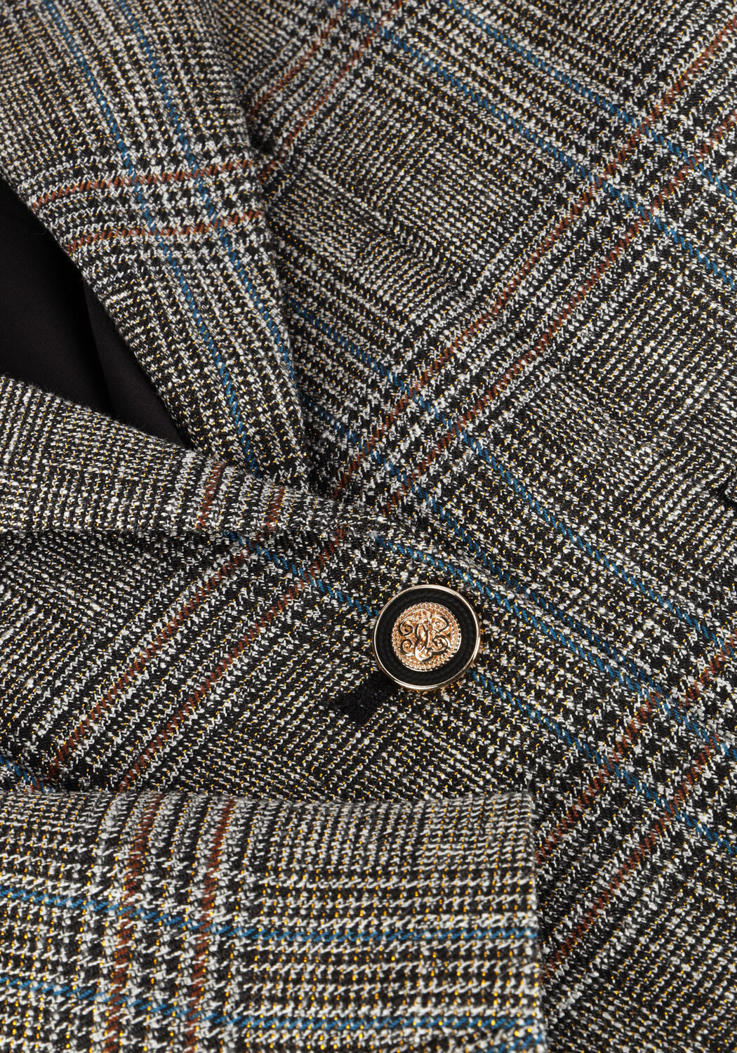 Zwarte AAIKO Blazer INES TWEED PES 540 - large