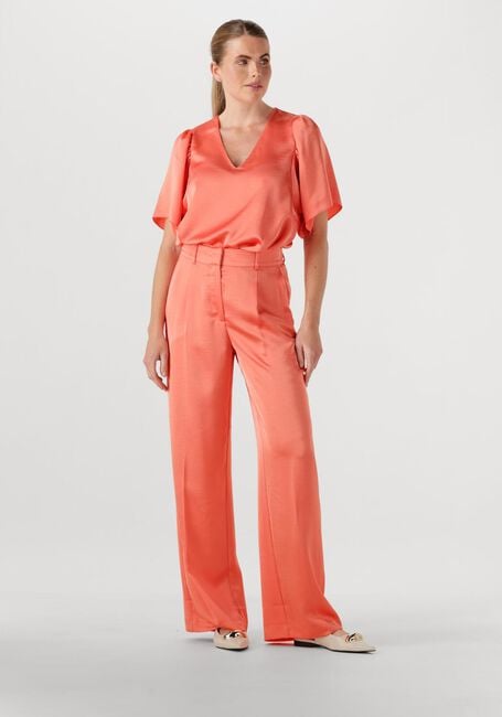 Koraal DANTE6 Broeken JULES SATIN SMART PANTS - large