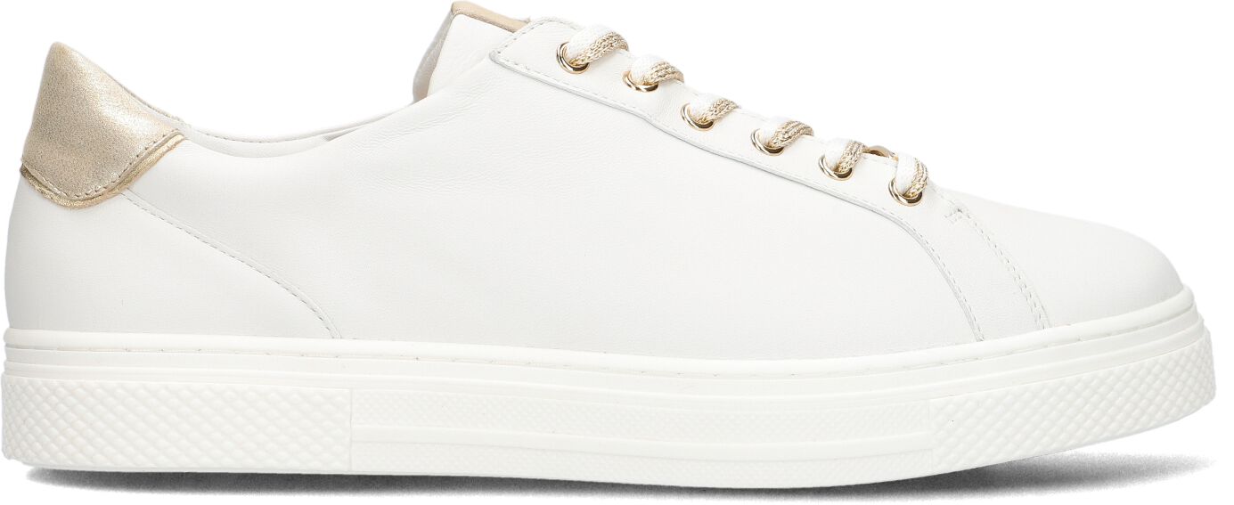 Hassia Lage Sneakers Dames Bari, Maat: 41,5, Materiaal: Leer, Kleur: Wit