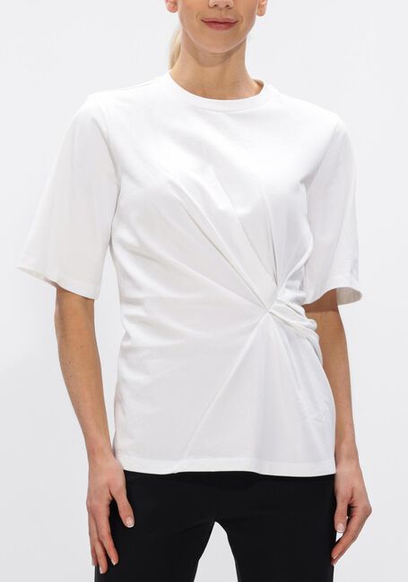 Witte ROHE Top REINVENTED T SHIRT - large