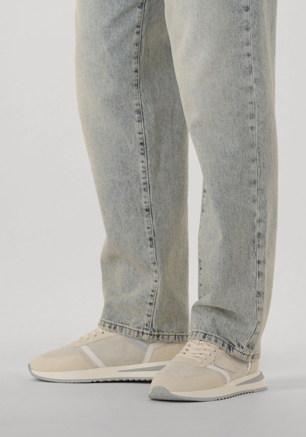 Beige PHILIPPE MODEL Lage sneakers TROPEZ 2.1 LOW MAN - large