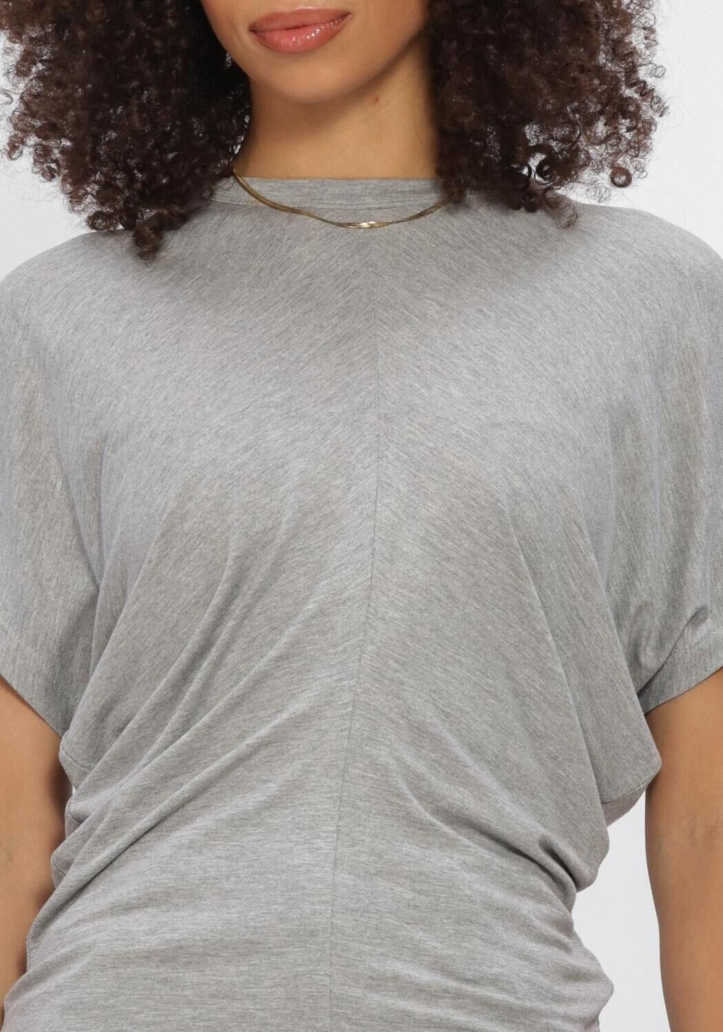 Grijze ANINE BING Top ZADIG TEE - large